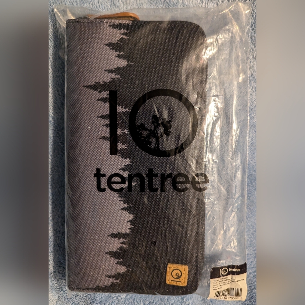 Tentree Juniper Wallet, Meteorite and Black